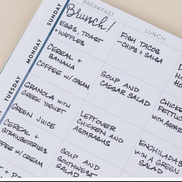 Erin Condren Meal Planner - Picture 2 of 6